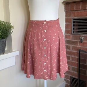 Authentic ‘90s Vintage Floral a-line mini skirt